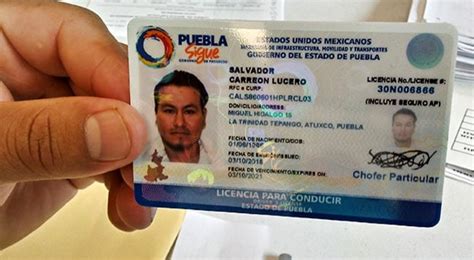 licencia puebla costo|GOBIERNO DEL ESTADO DE PUEBLA